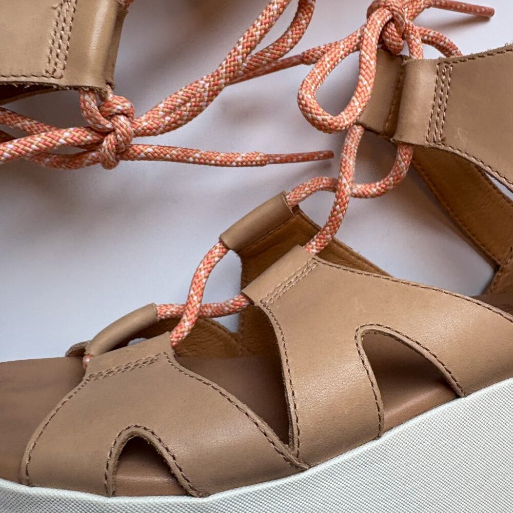 Sorel Cameron Flatform Lace-Up Sandals - Picture 6 of 7